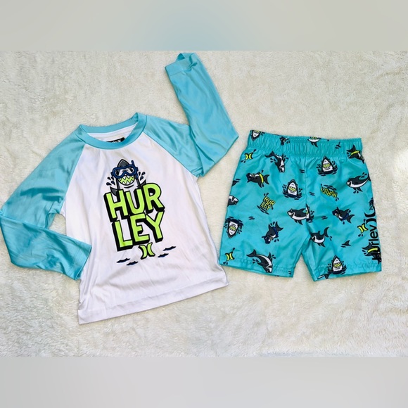 Hurley Toddler Swim Set - Picture 2 of 5